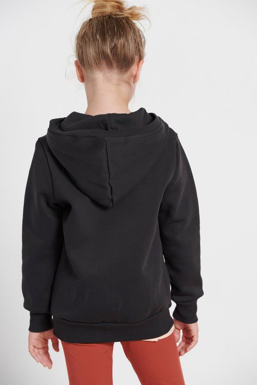 Kids Bdtk hooded zip sweater for girls