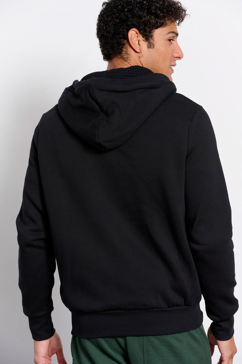 Men Bdtk hooded zip sweater