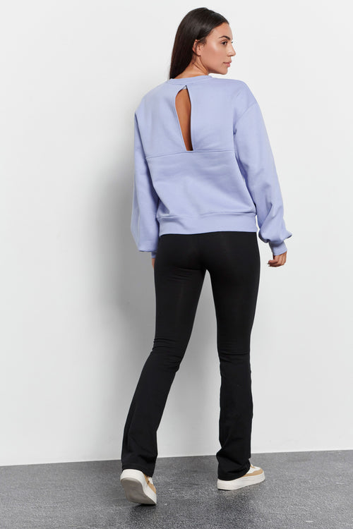 Women shirt with open back `Lessismore`