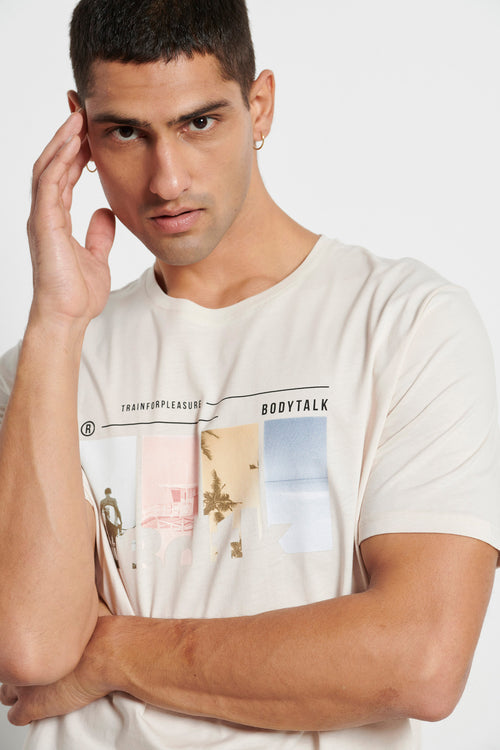 Men’s `BEACH` t-shirt