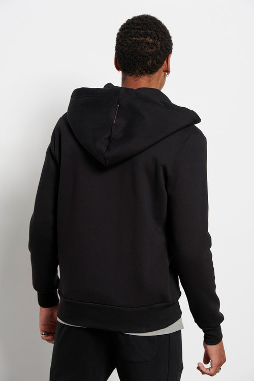 Mens hooded zip sweater SPEAKOUT