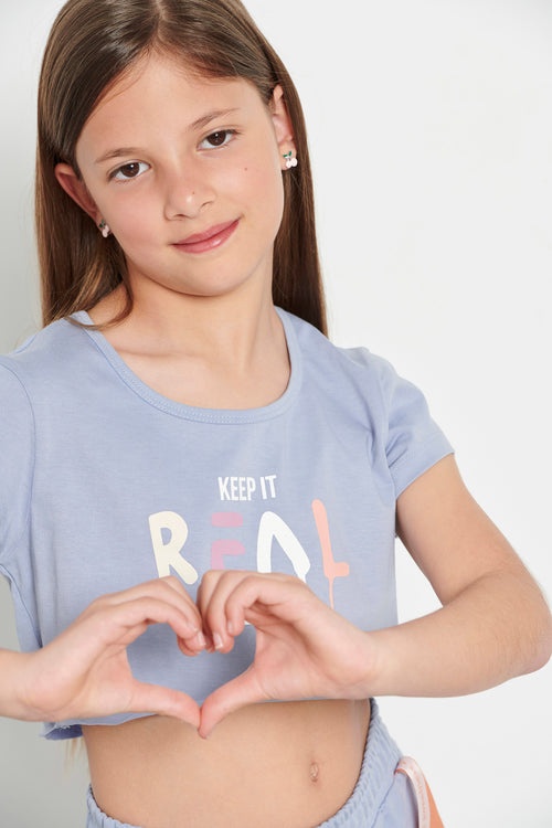 Kids’ BDTK crop top for girls