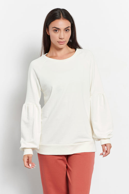 Women long sleeve shirt `Lessismore`