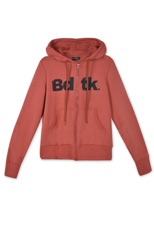 Women Bdtk hooded zip sweater