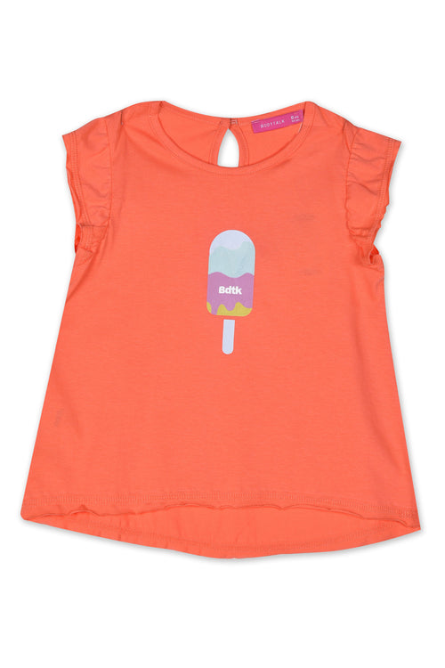 Baby t-shirt and shorts set for girls