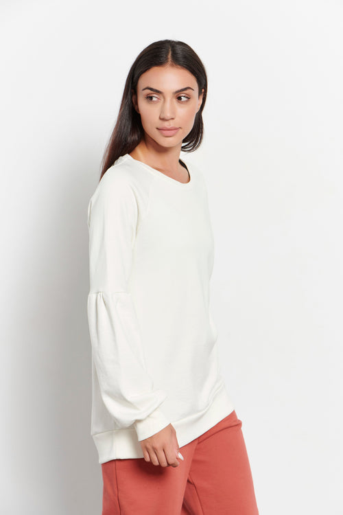 Women long sleeve shirt `Lessismore`