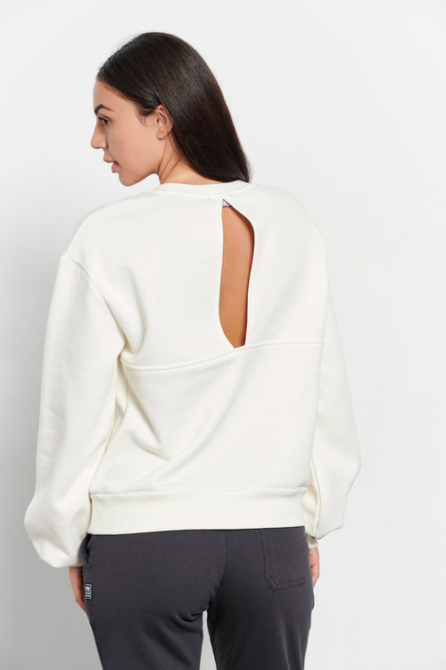 Women shirt with open back `Lessismore`