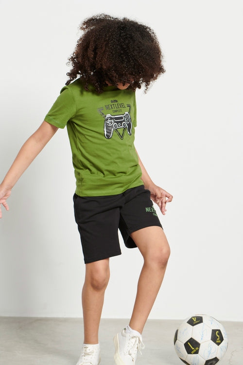 Kids’ t-shirt and bermuda shorts set for boys