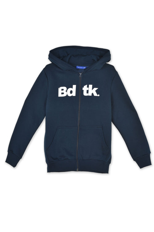 Kids Bdtk hooded zip sweater for boys