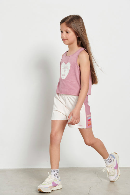 Kids’ BDTK sleeveless crop top for girls