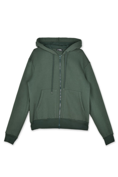 Men Bdtk hooded zip sweater