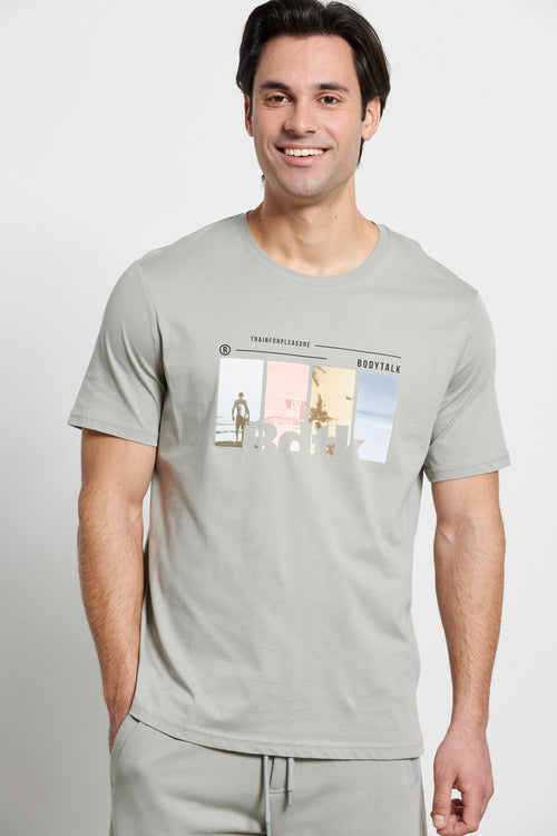 Men’s `BEACH` t-shirt