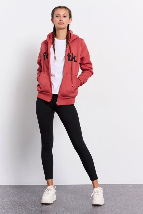 Women Bdtk hooded zip sweater