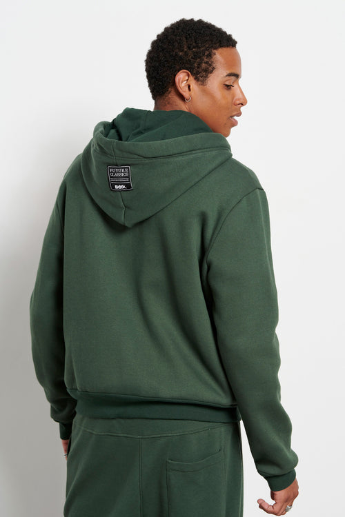 Men Bdtk hooded zip sweater