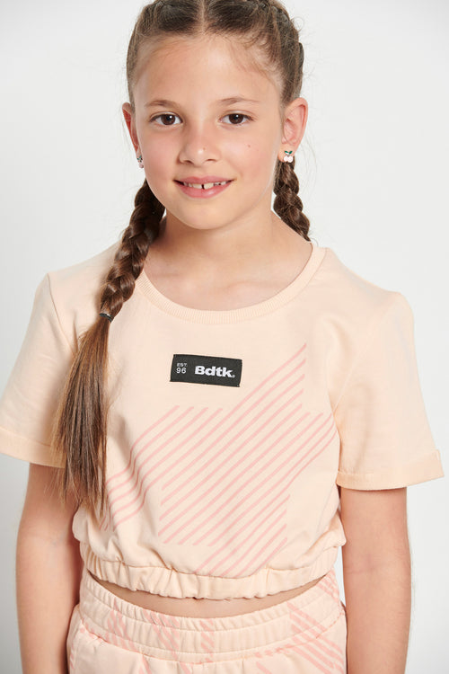 Kids’ "PIEDDEPOUL” crop top for girls