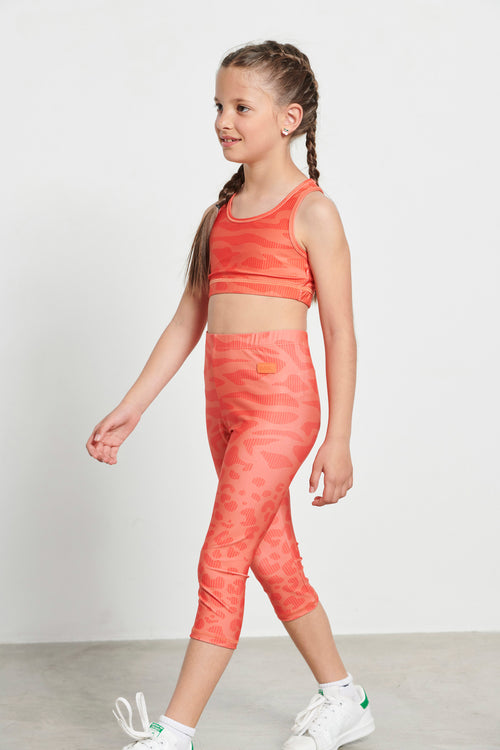 Kids’ BDTK 3/4 sports leggings for girls